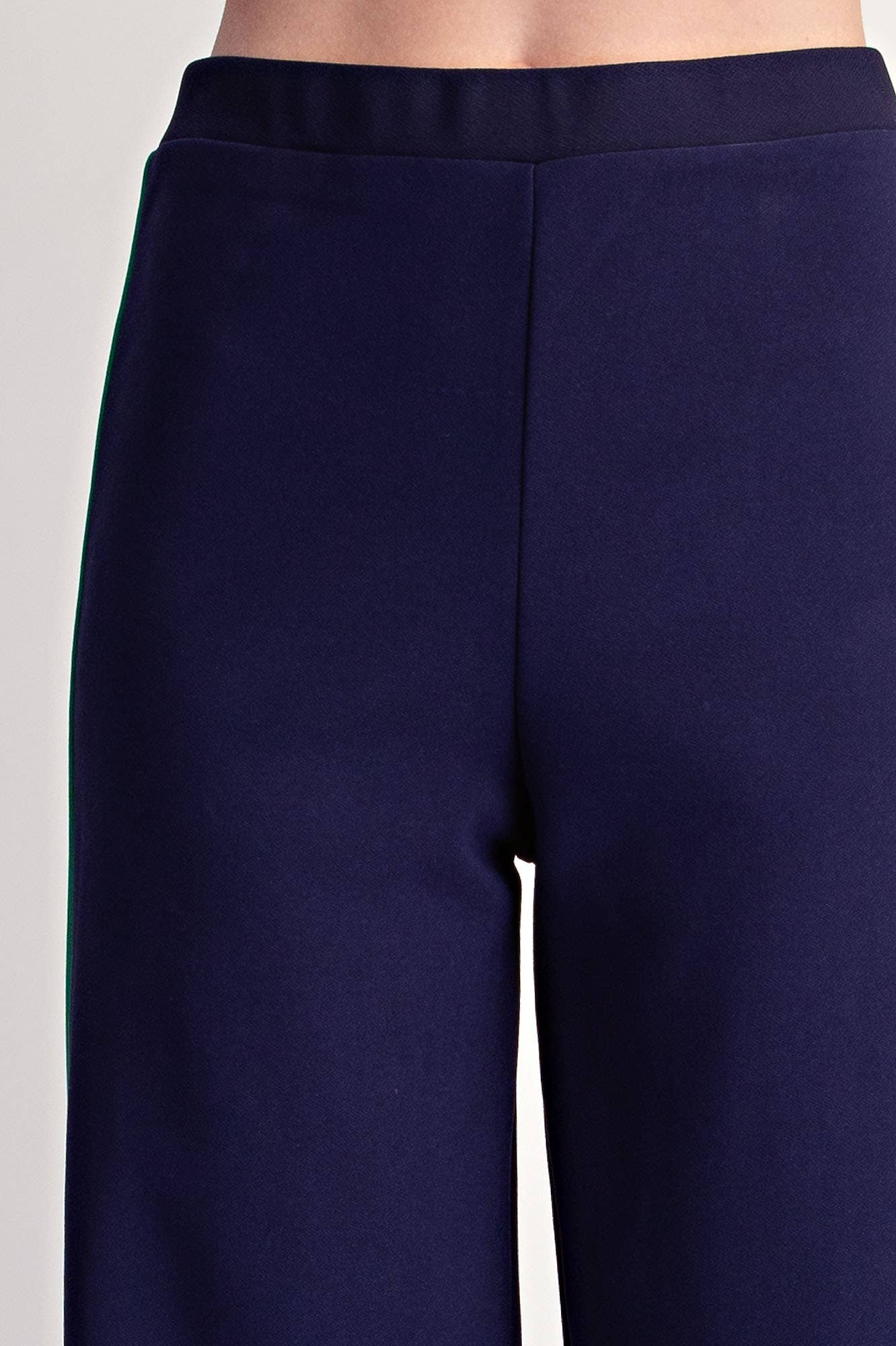 Everyday Pull-On Contrast Pants